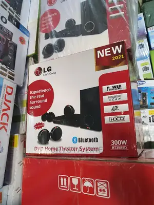 Original LG Home Theater With DVD and Bluetooth