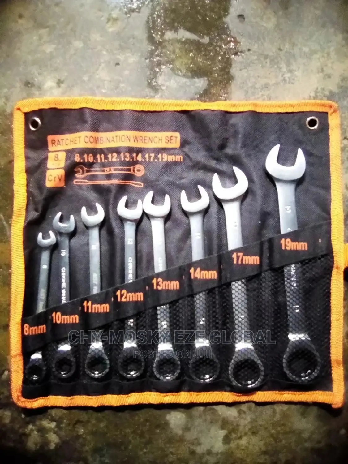 Ratchet Combination Spanner Set