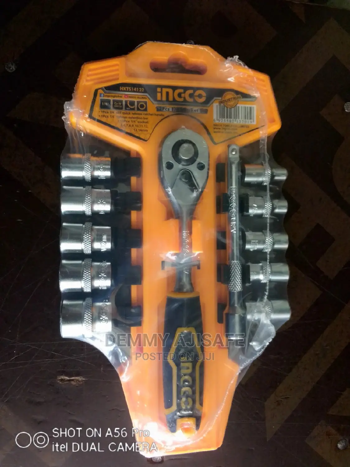 Ingco Socket Wrench With Ratchet Handle 5--14mm