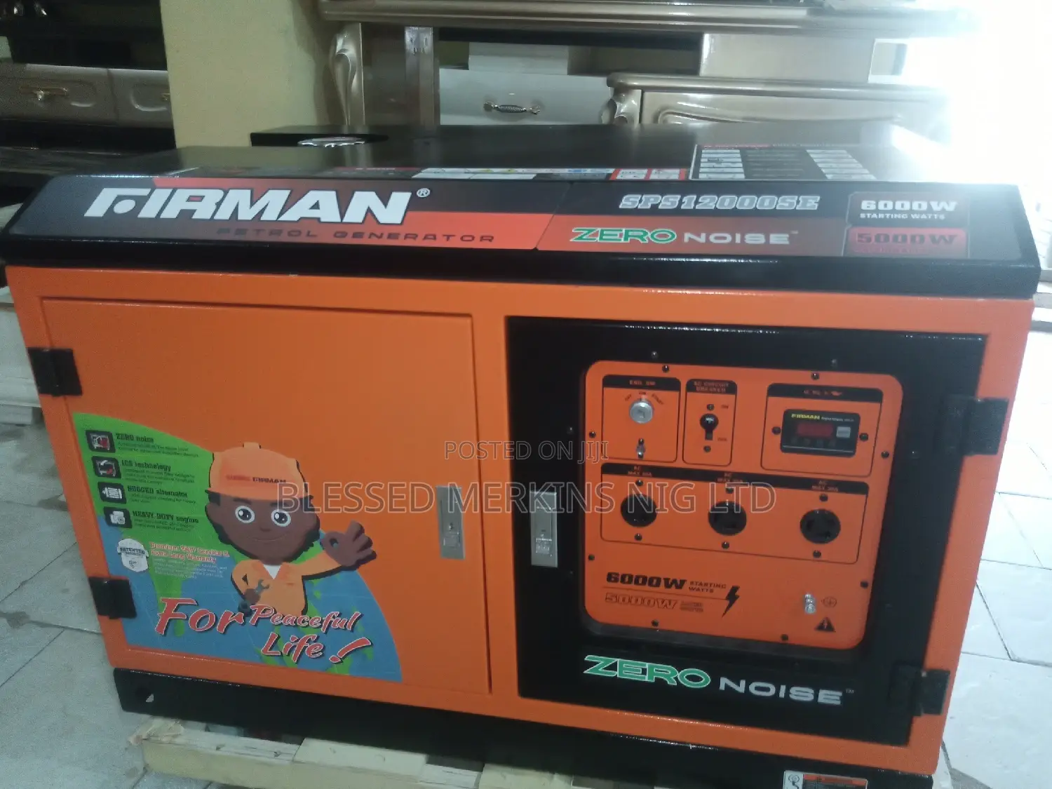 Firman Petrol Generator 6kva Soundproof