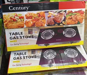 Century Infrared Glass Tabletop Gas Cooker