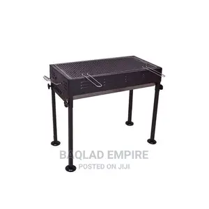 Outdoor Charcoal Grill With Long Stand