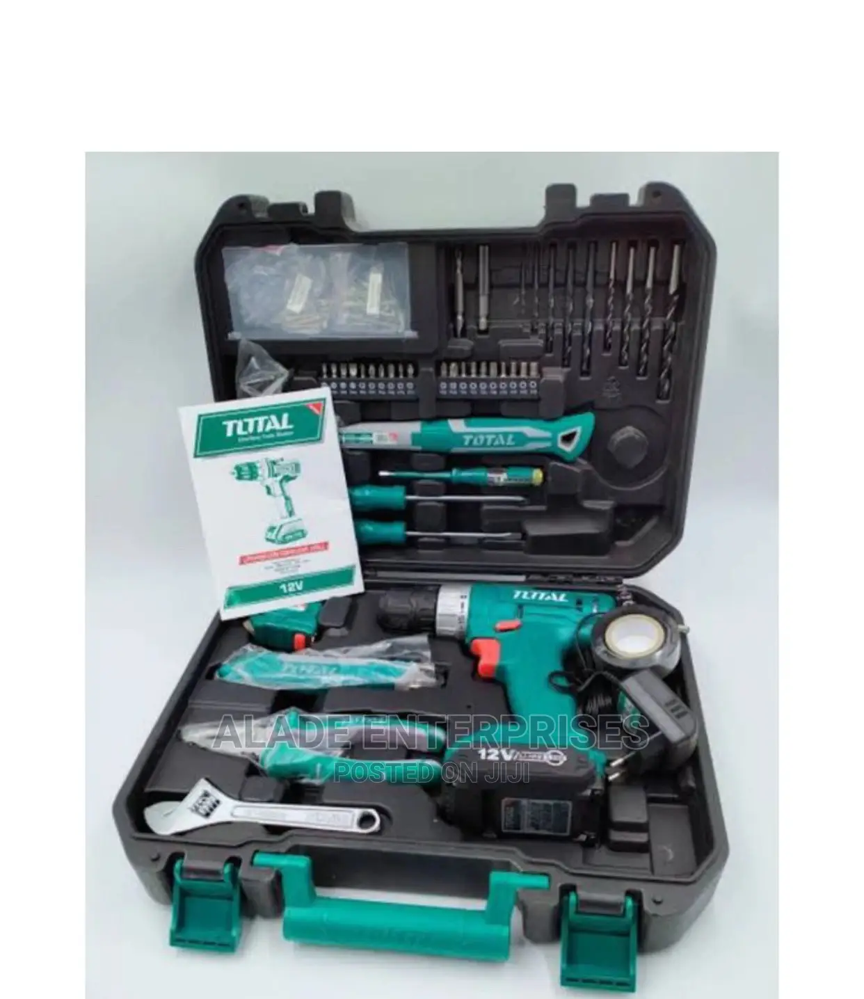 Cordless Drill 12V With 127pcs Tool KIT Set