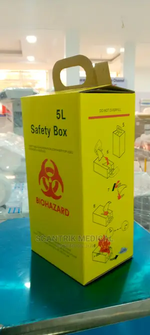 Safety Box for Disposable Syringe Needle