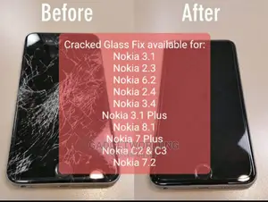 Nokia 3.1 3.2 6.2 2.4 8.1 7.2 7plus C2 C3 Cracked Screen LCD
