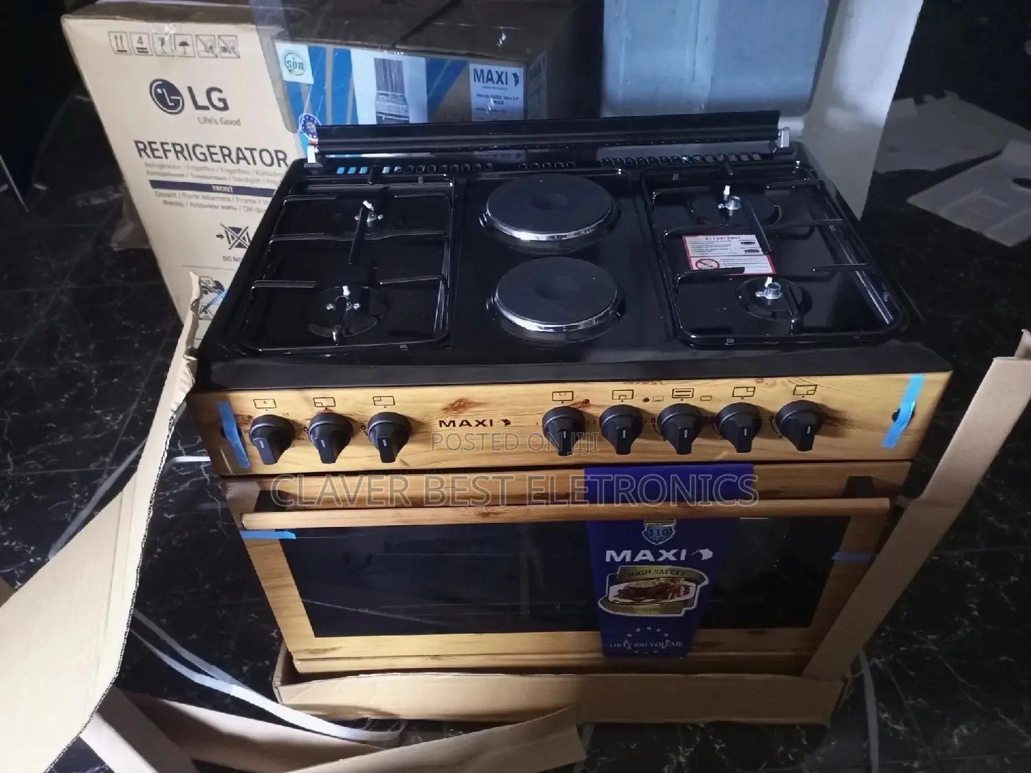 Maxi Gass Cooker 6 Burner