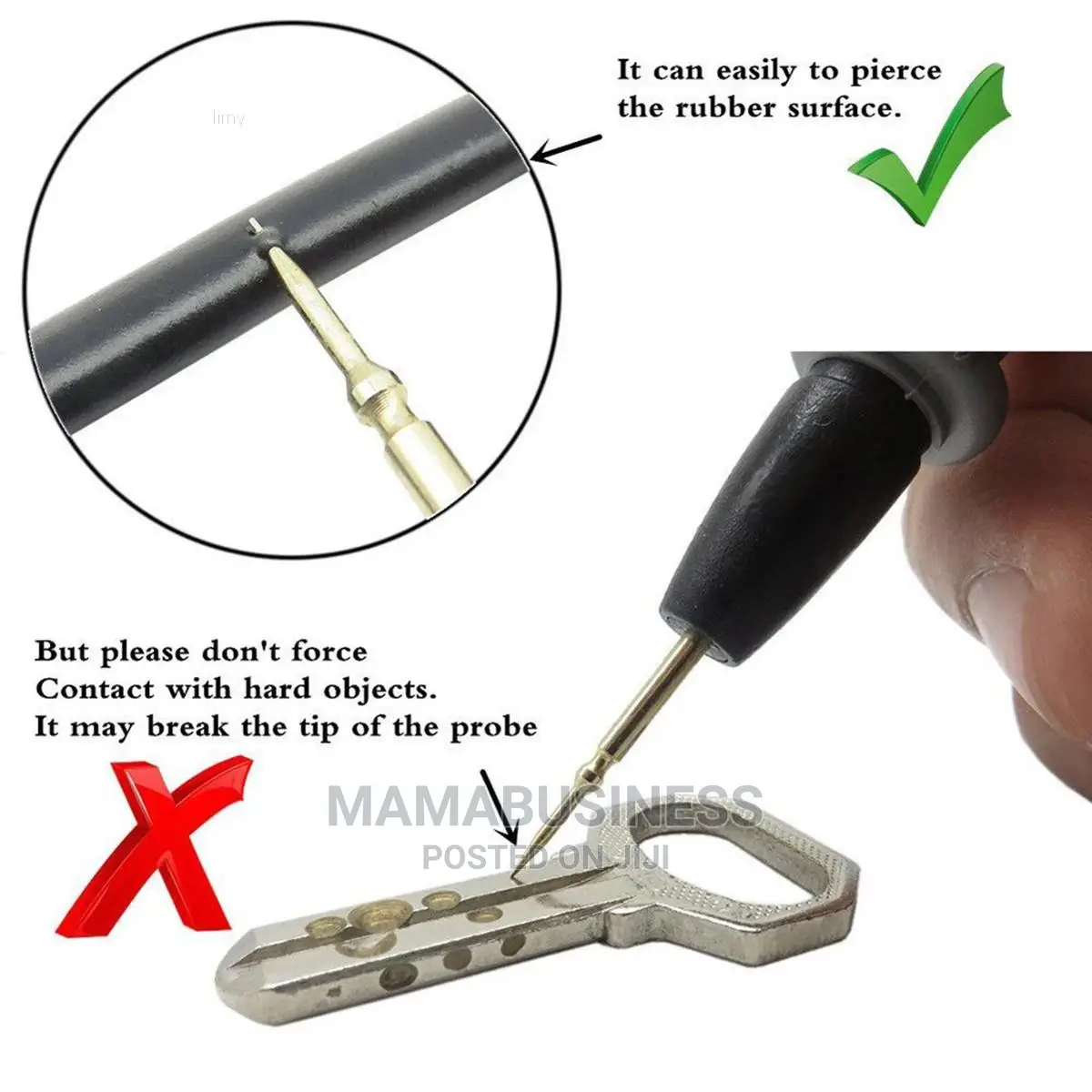 20A Needle Point Multi Meter Test Probe