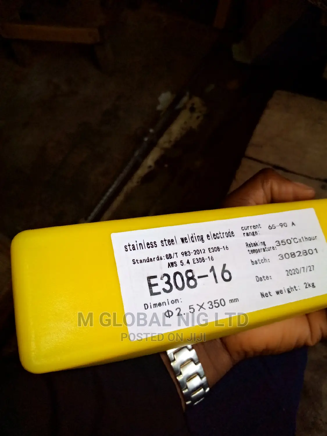2kg Pack of Stainless Electrode