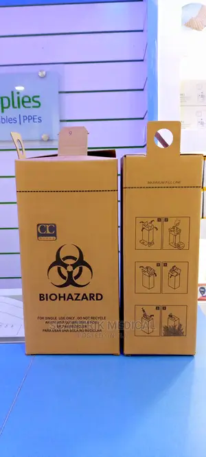Hospital Medical Sharps Box Waste Syringe Needle