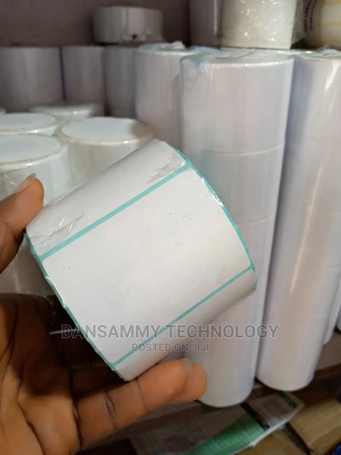 75*55 Barcode Label Paper By 1000 Labels
