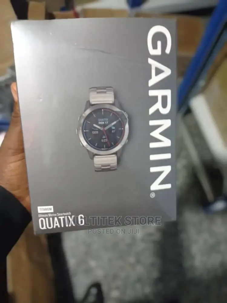 Garmin Quatix 6 Titanium Gray With Titanium Band