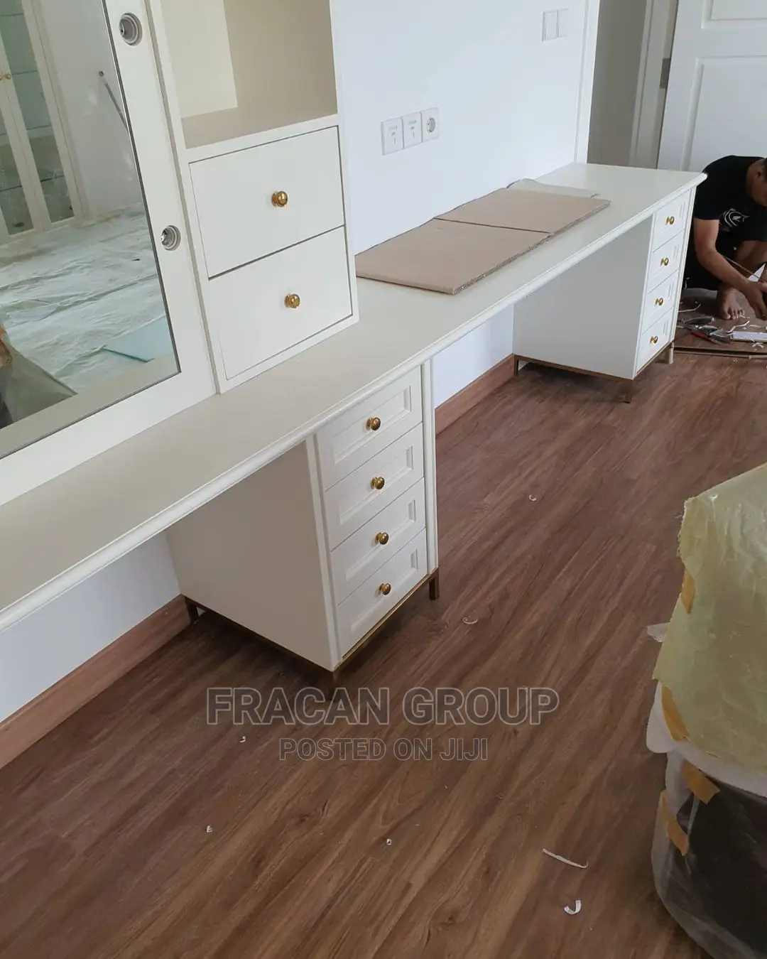 Water Friendly Wood-Like PVC Floor. Free Installation