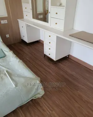 Water Friendly Wood-Like PVC Floor. Free Installation