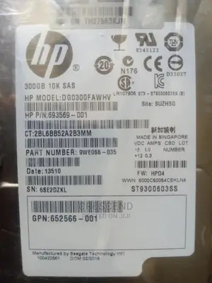 300gb Sarver Harddisk Drive (HDD)