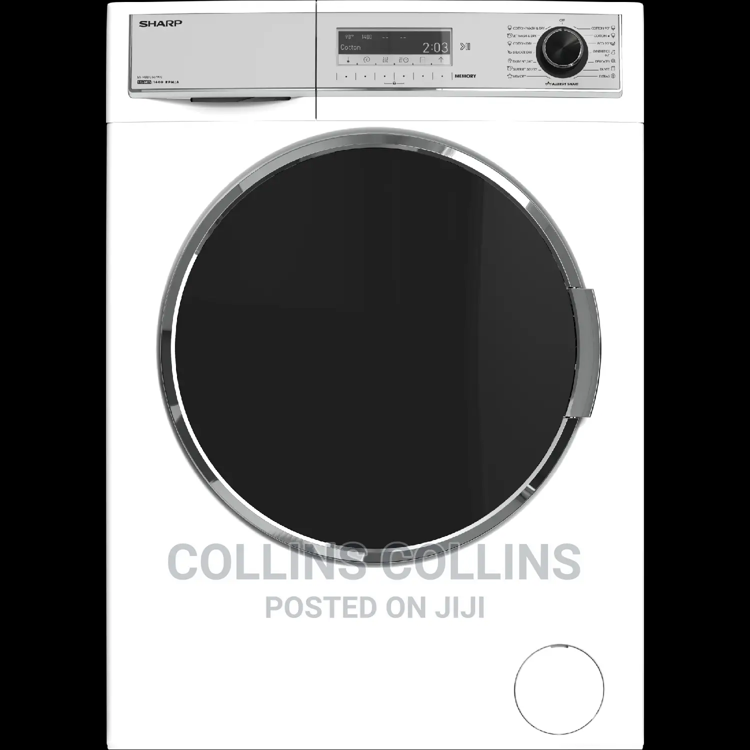 Sharp 10kg Washer and Dryer Machine