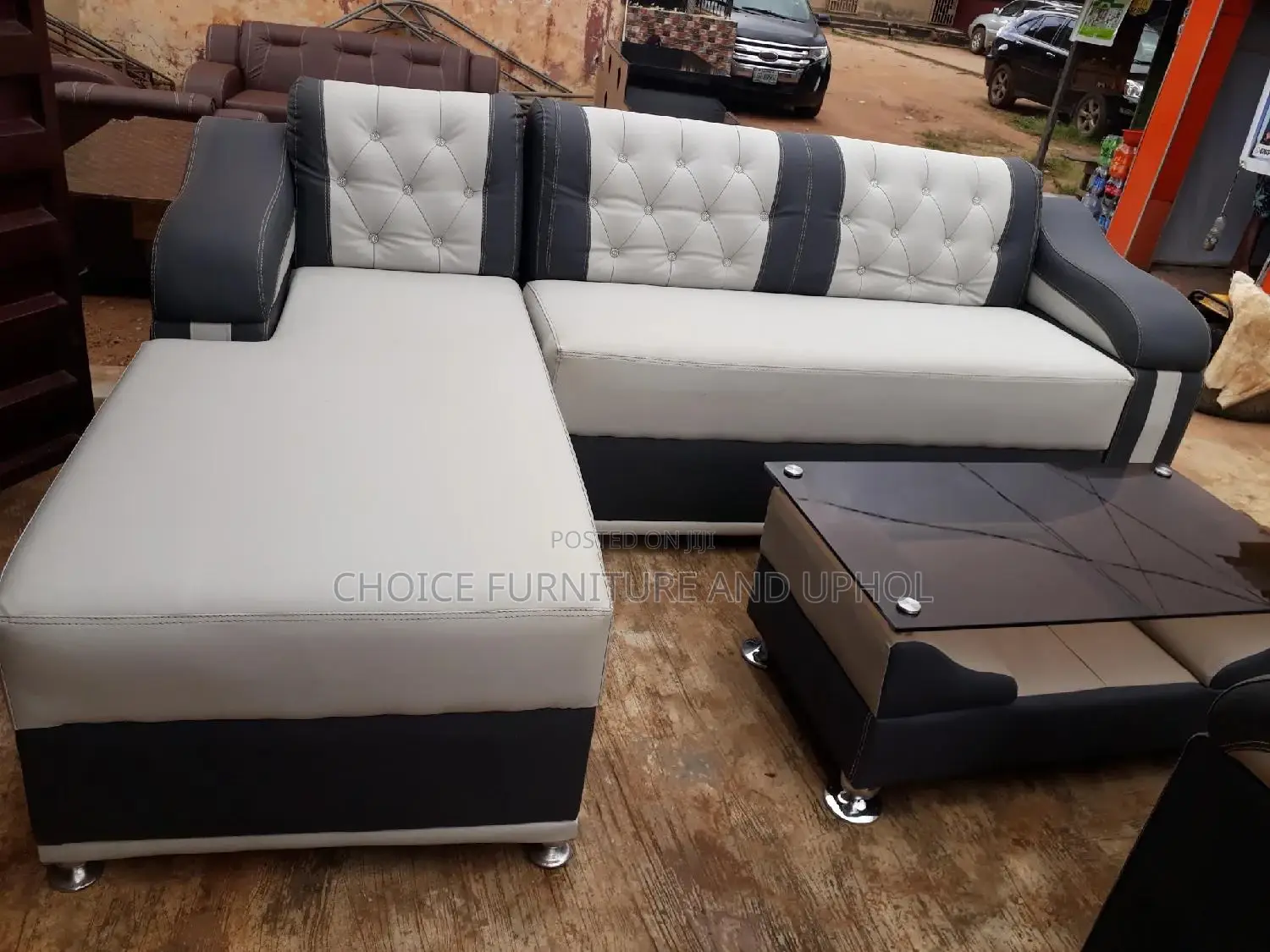Sofa Corner Unit Plus Centre Table