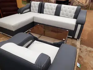 Sofa Corner Unit Plus One Single and Centre Table