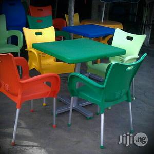 Plastic Outdoor Chairs and Tables