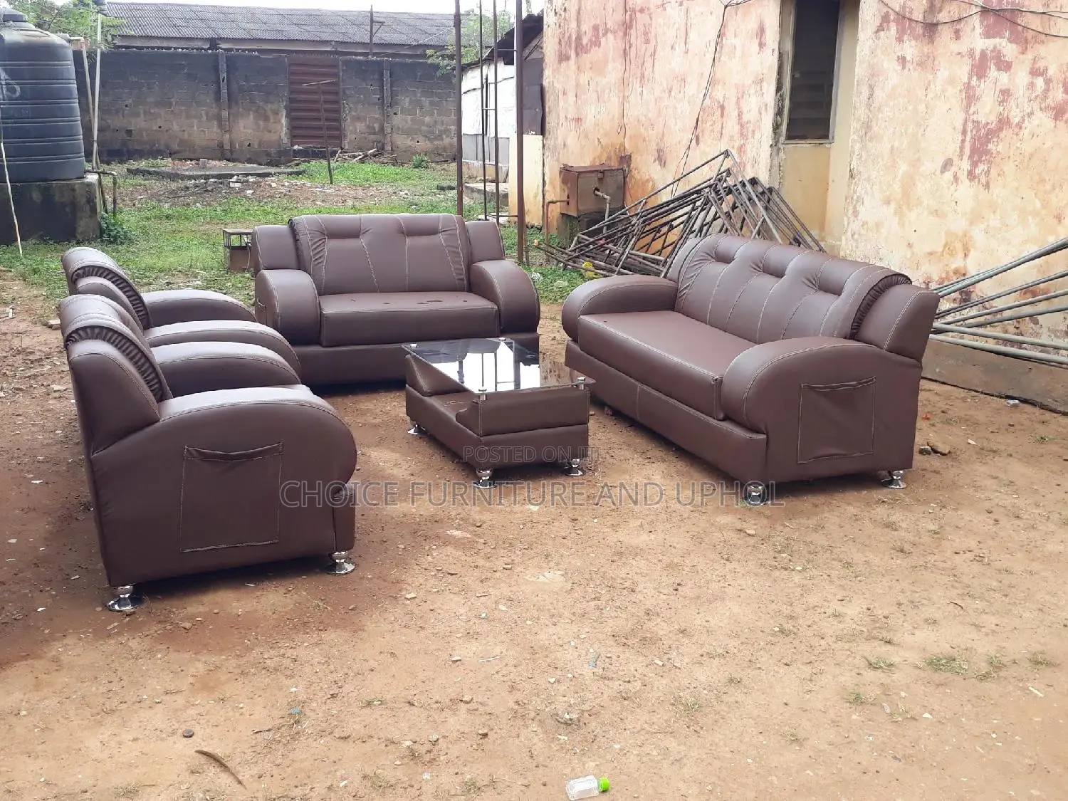 Sofa Set of Chair Plus Centre Table