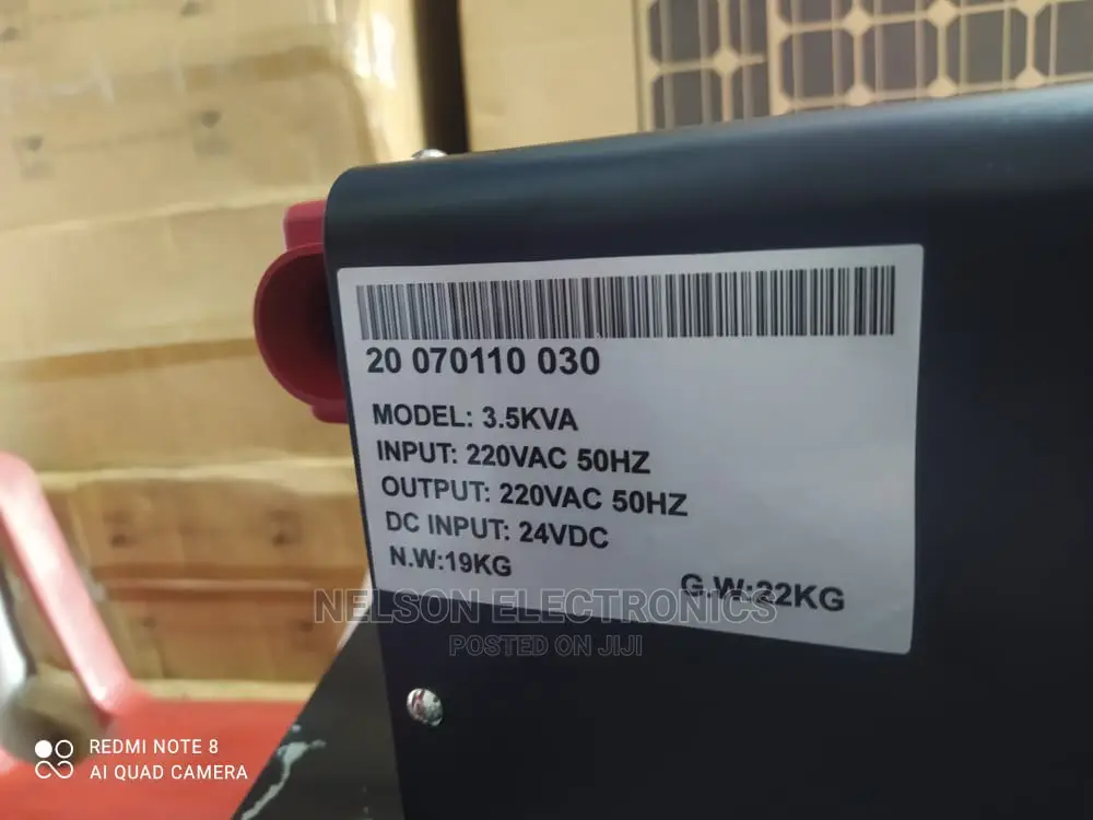Diamond Inverter Pure Sine Wave 3.5kva 24volt