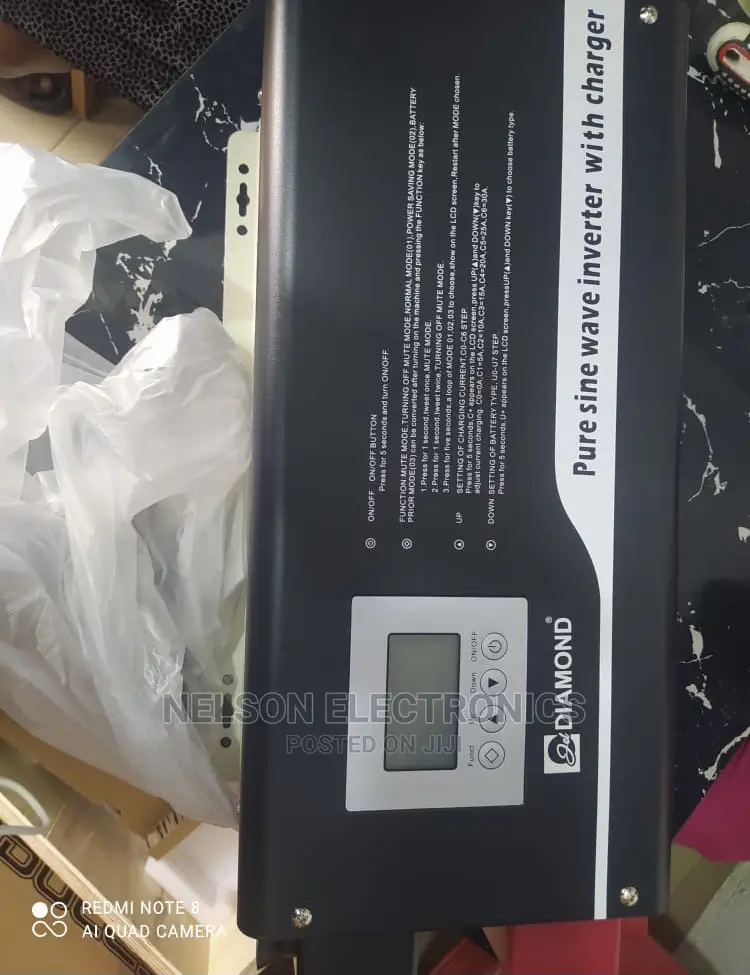 Diamond Inverter Pure Sine Wave 3.5kva 24volt