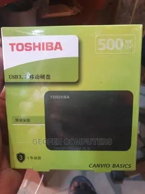 500gb Toshiba Hard Drive