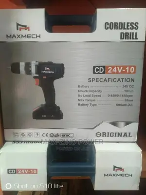 Maxmech Cordless Drill 24v-10