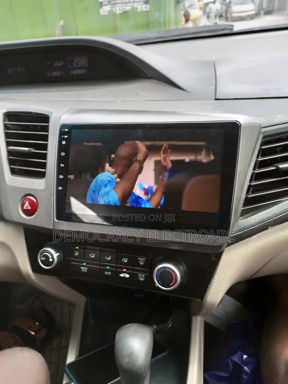 Honda Civic 2012 Android With GPS Navigation System (Map)