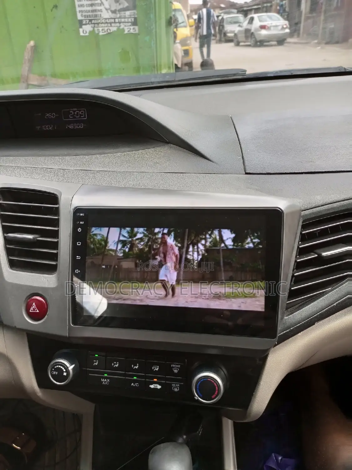 Honda Civic 2012 Android Screen With GPS Navigation (Map)