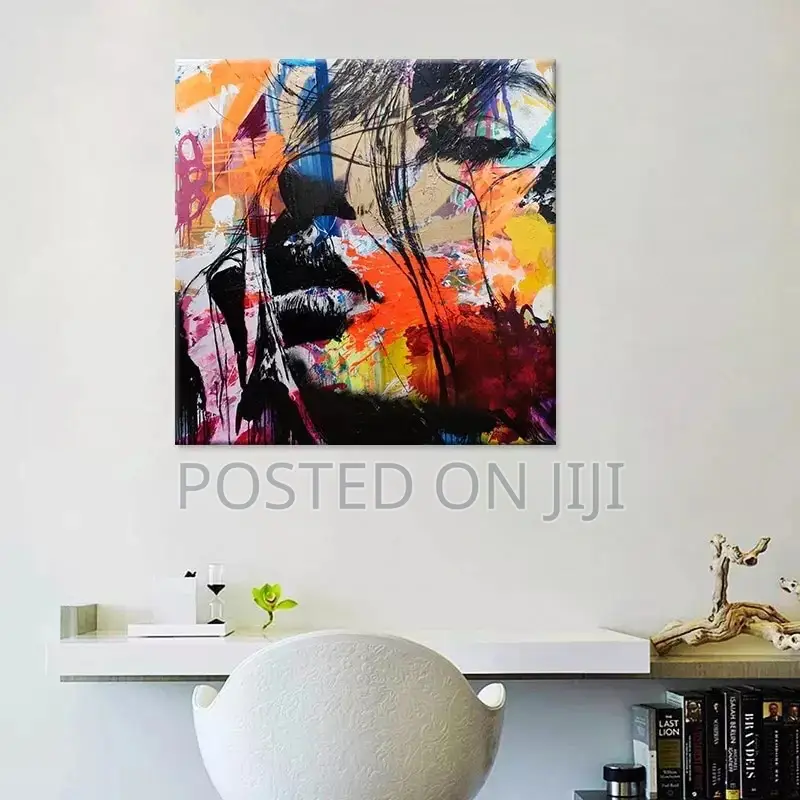 Abstract Caves Painting