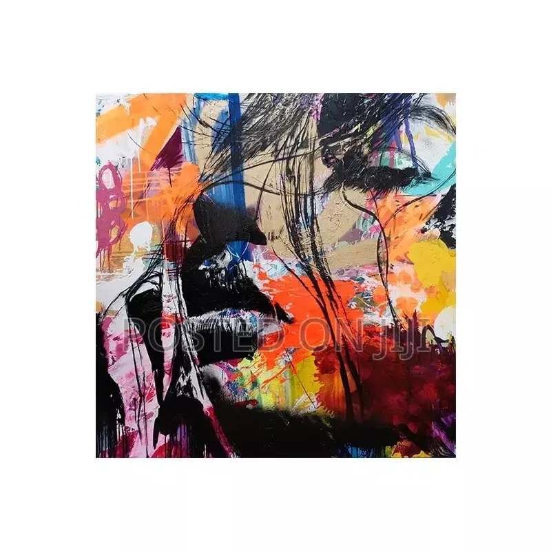 Abstract Caves Painting