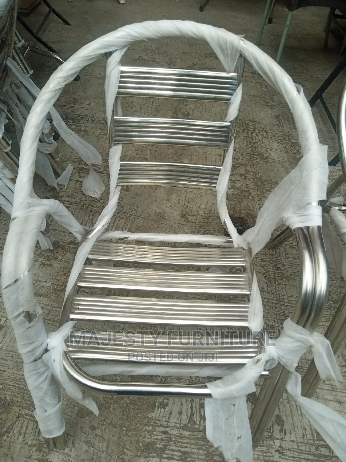 Stainless Arm Chair