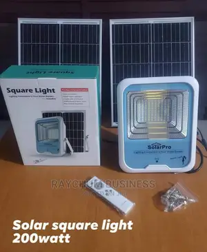 Solar Flood Light 200w With Remote and Panel