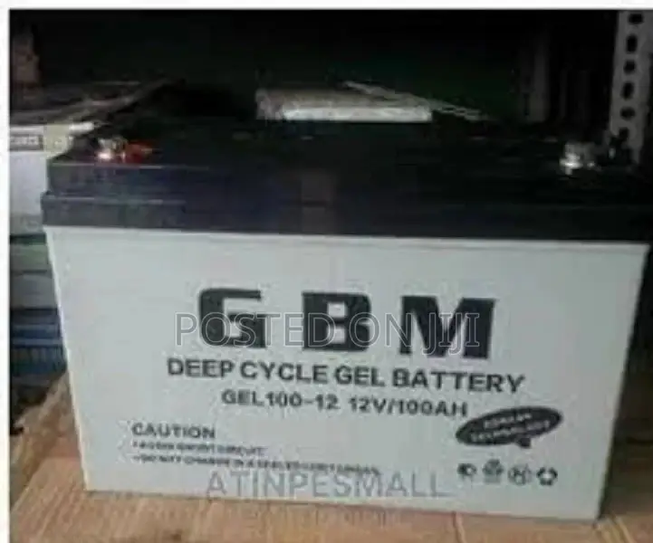 GBM 100ah/12v Deep Cycle Battery