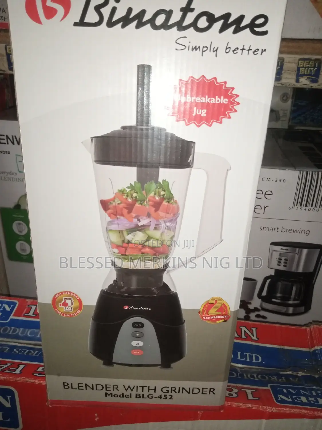 Binatone Blender Unbreakable Jug