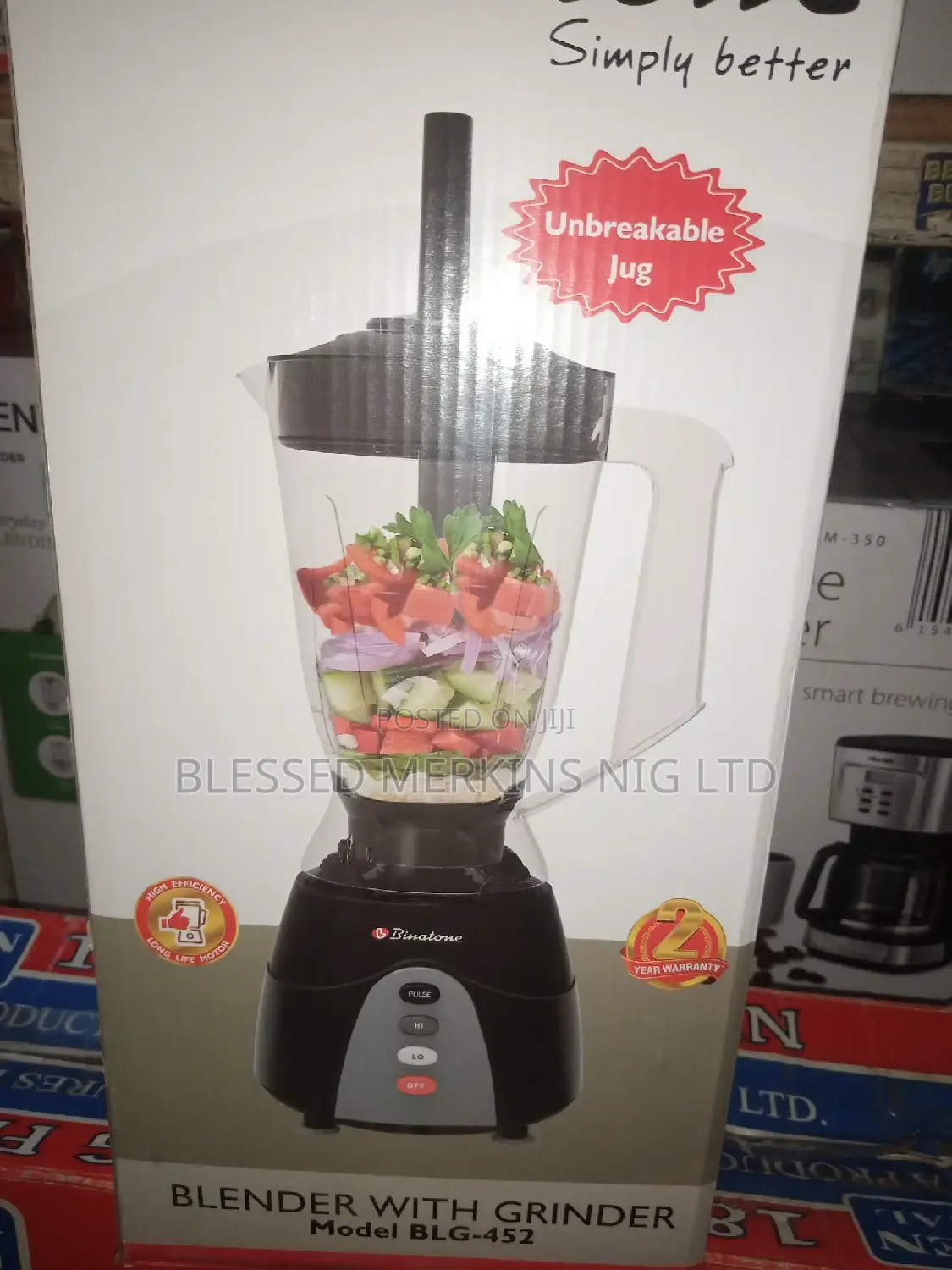 Binatone Blender Unbreakable Jug