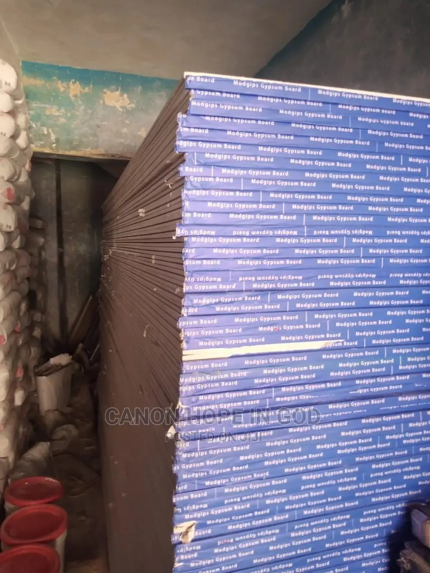 Plaster Boards All Sizes and Installation Materials