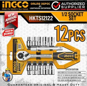 Ingco 12pcs. 1/2'' Socket Set