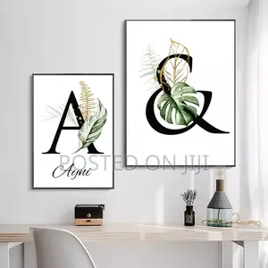 Alphabet Chart Wall Art