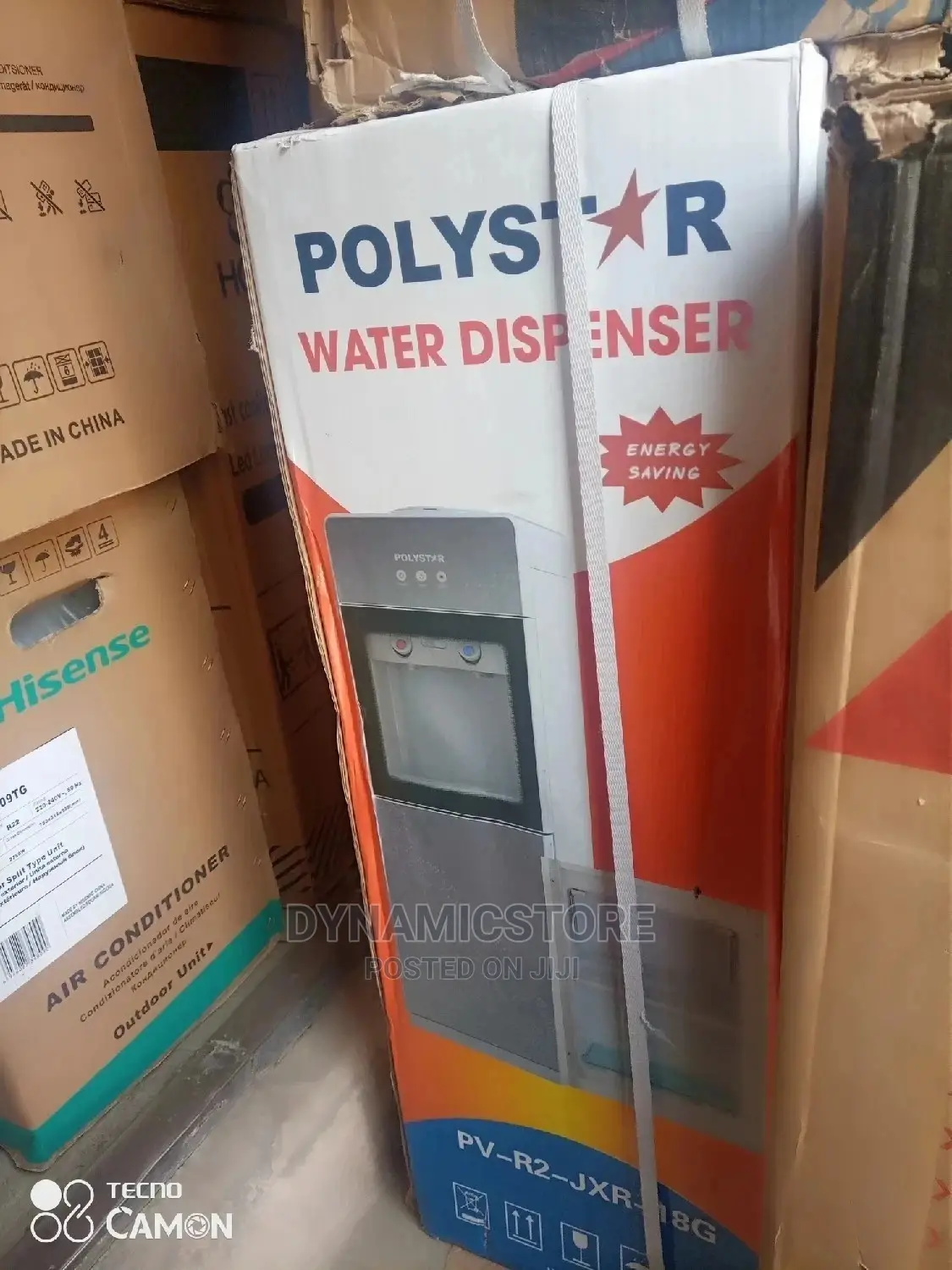 Polystar Water Dispenser With Fridge and Freezer