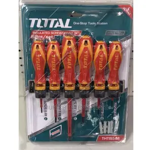 TOTAL Insulated Screwdriver Set