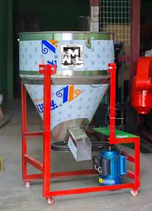 Multifunctional Stainless Steel Mixer for Coating of Grains