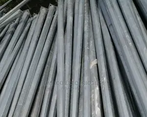 10 Meters Foreign Hexagonal Galvanized Street Light Pole