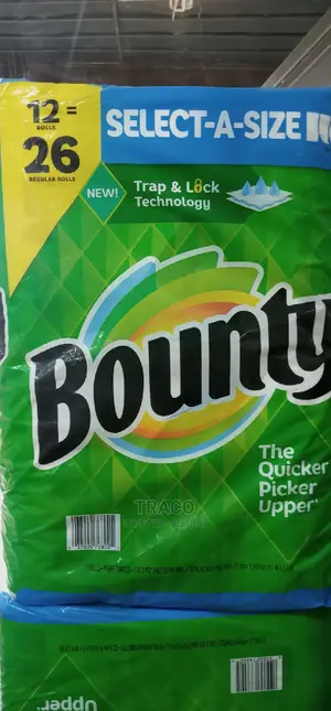 Bounty White Paper Towels 12pieces