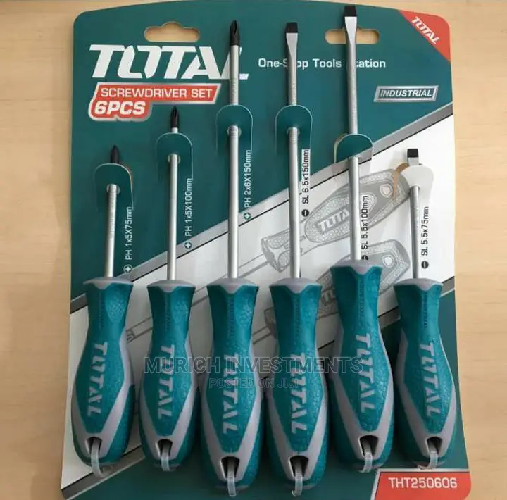 Total 6pcs Screwdriver Set