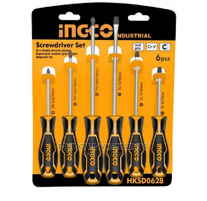 INGCO HKSD0628 6pcs Screwdriver Set