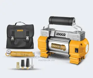 Car Tyre Compressor With INGCO Bag