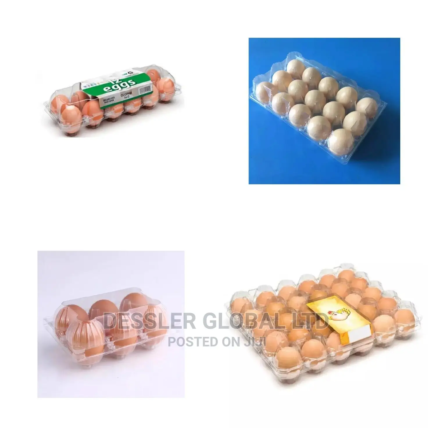 Transparent Egg Crates, Punnet, Fruit Packs, Strawberry Pack