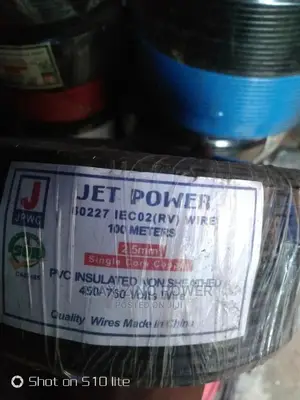 Jet Power 2.5mm Single Core Copper
