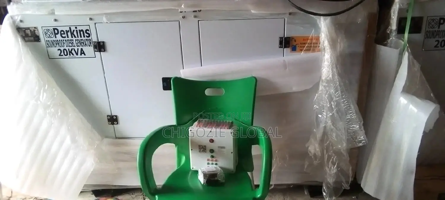 Perkins 20kva Soundproof Diesel Generators With Remote C